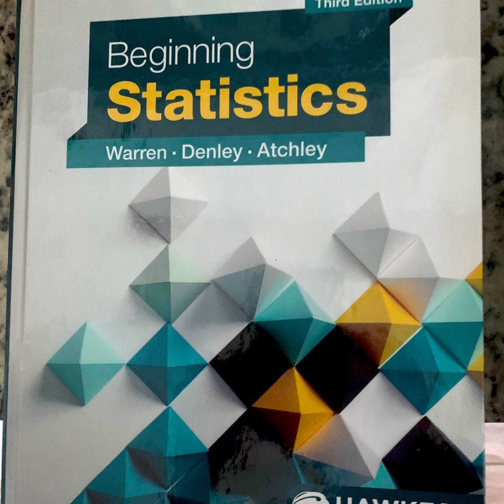 Statistics college book